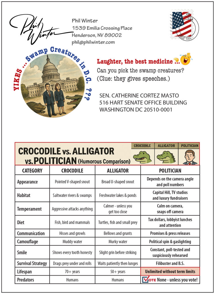 crocodile politician
